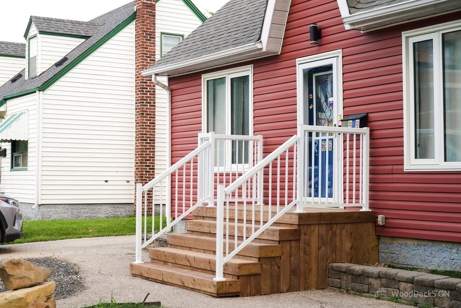 Front porch, Deer Lodge