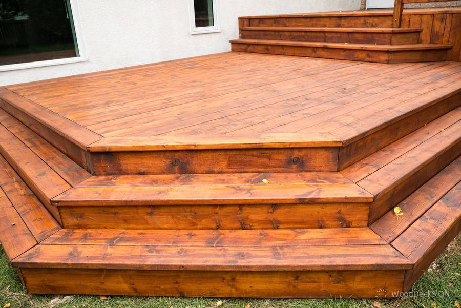 Deck restoration, Pembina