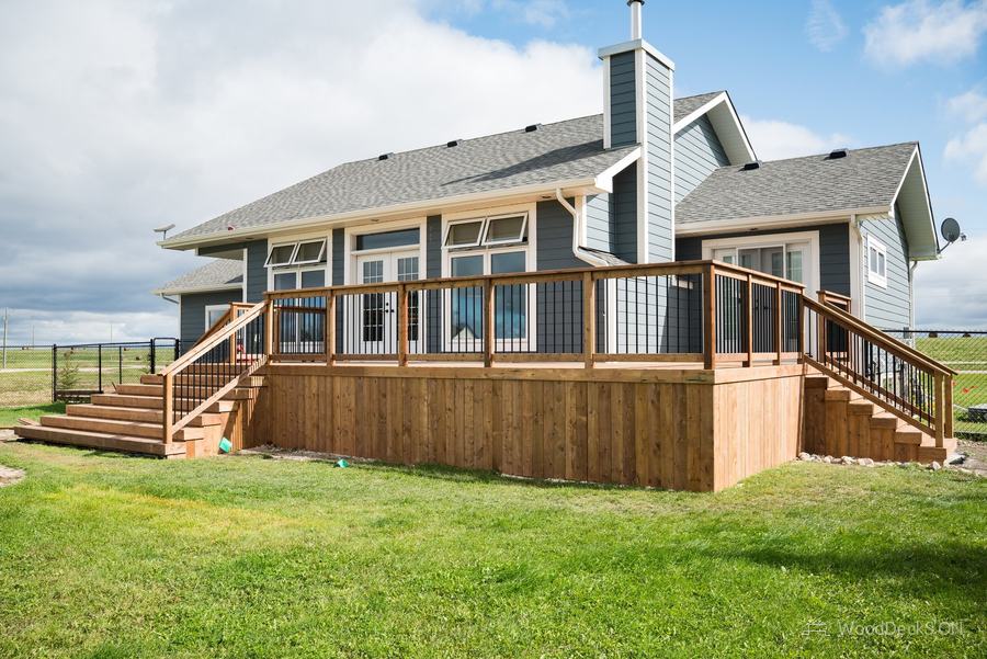 Wood deck, St. Andrews