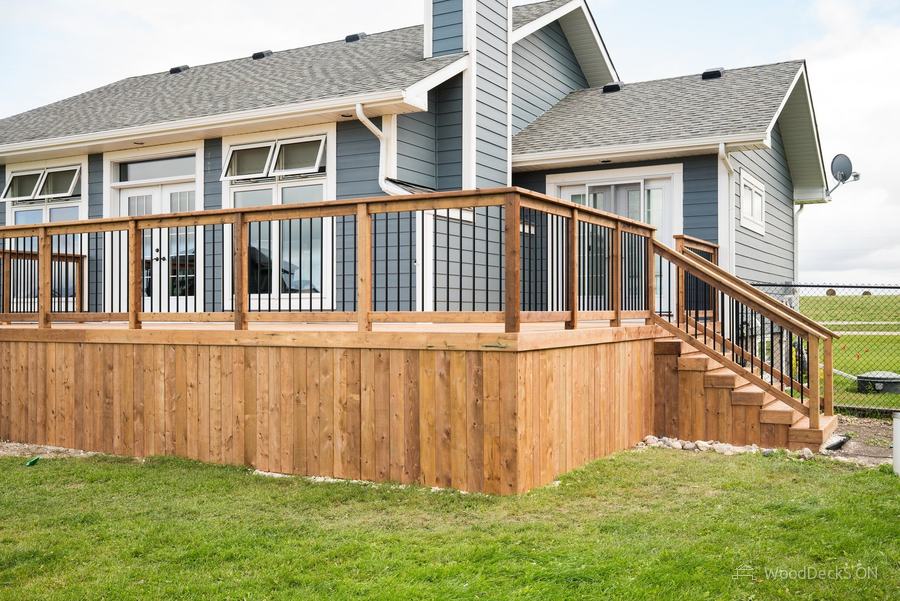 Wood deck, St. Andrews