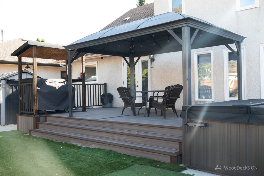 Composite deck, St. Vital