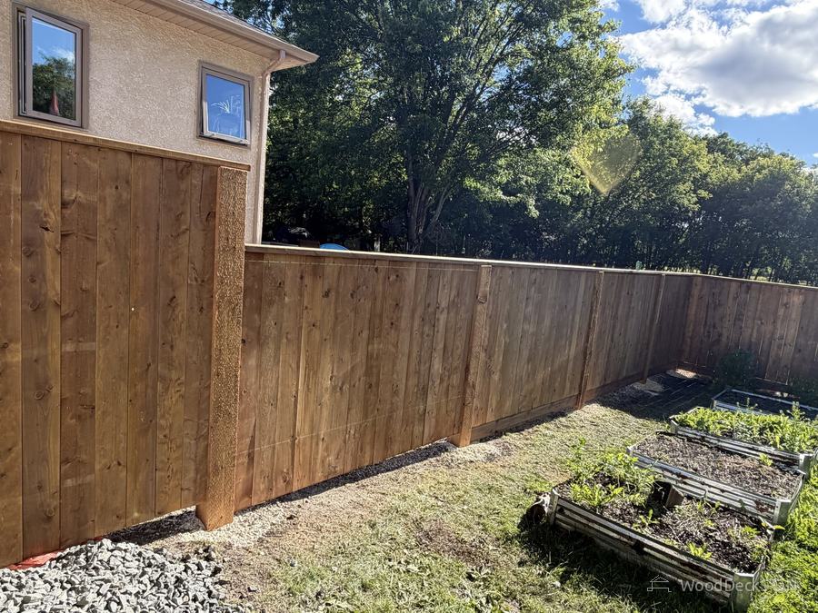 Privacy fence, Silver Heights