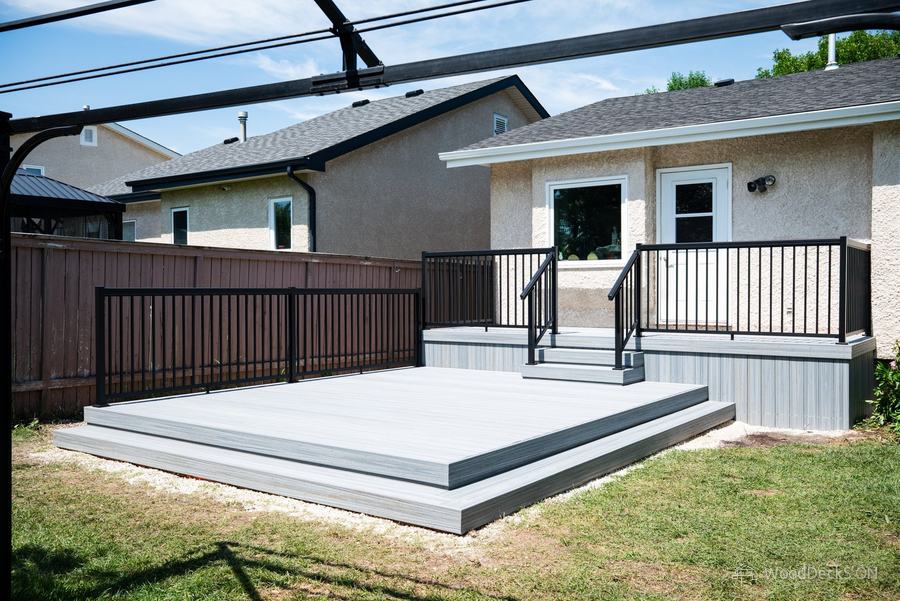 Composite deck, Transcona