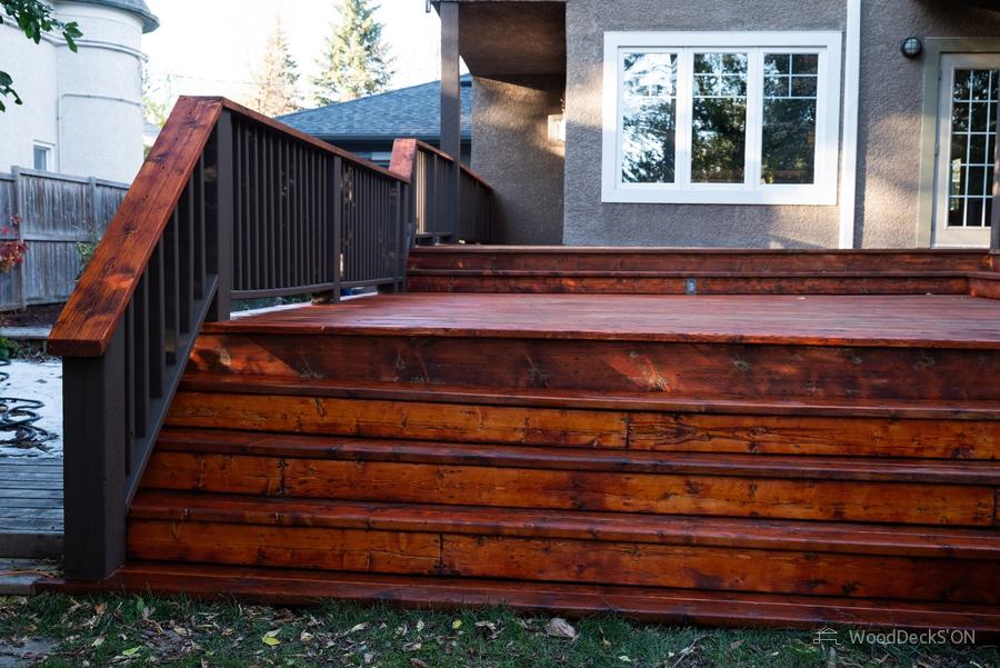 Wolseley deck after restoration